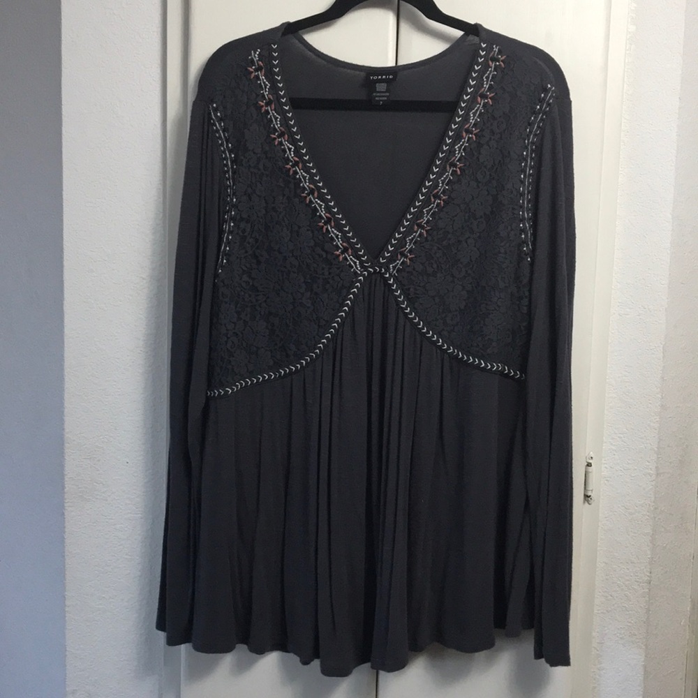 Torrid Long Sleeve Top